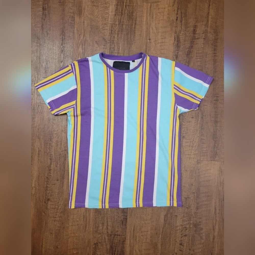 FREE W BUNDLE Soulstar vertical stripe t-shirt